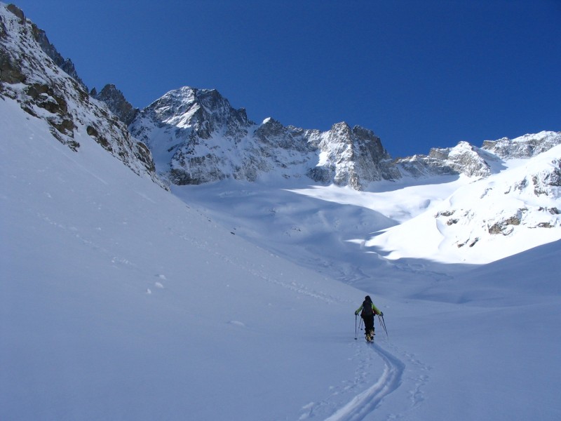 fond du vallon : le long plat avant d'attaquer les choses sérieuses