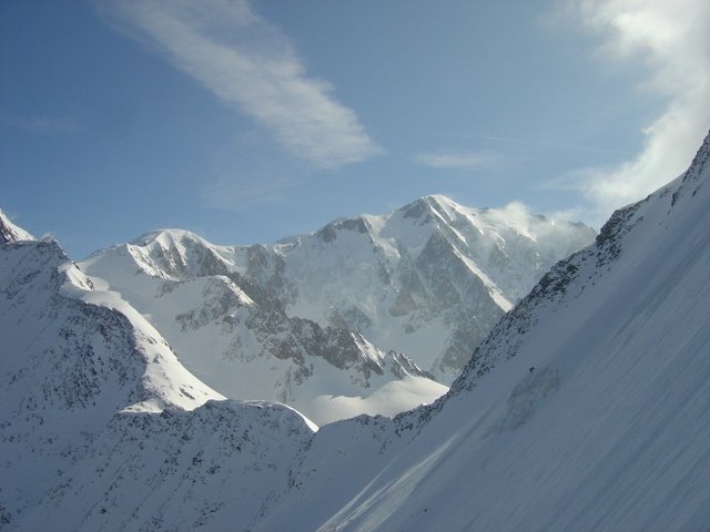 Mont Blanc : Enfin les nuages font place au soleil