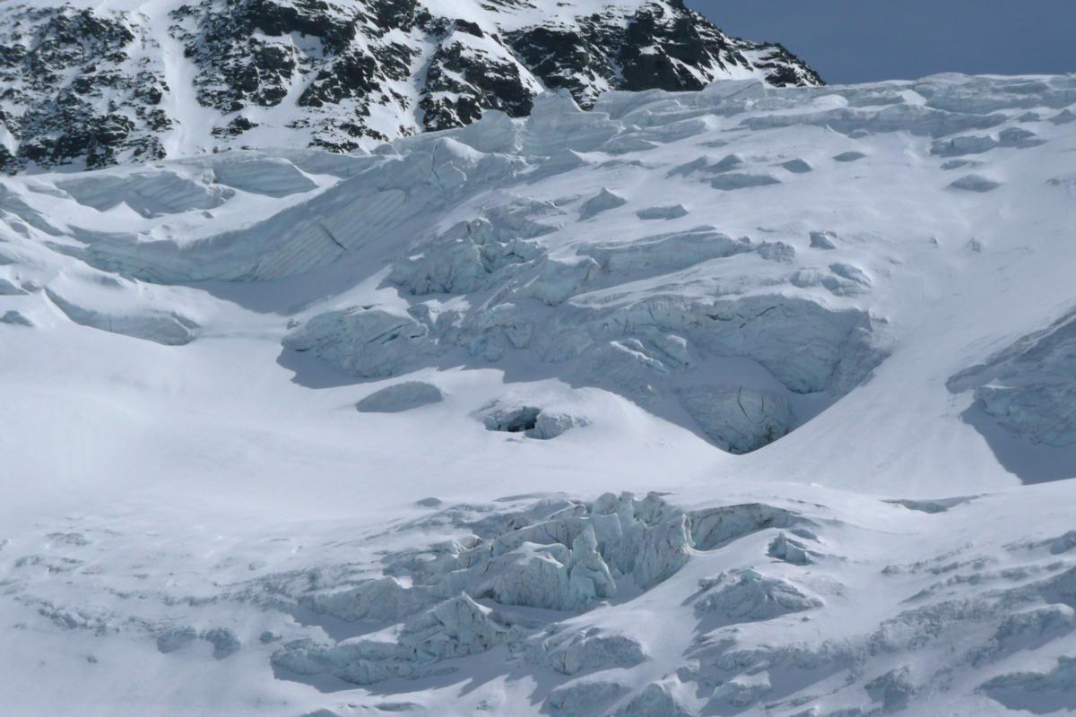 Séracs : Le glacier du Génépy : un vrai glacier