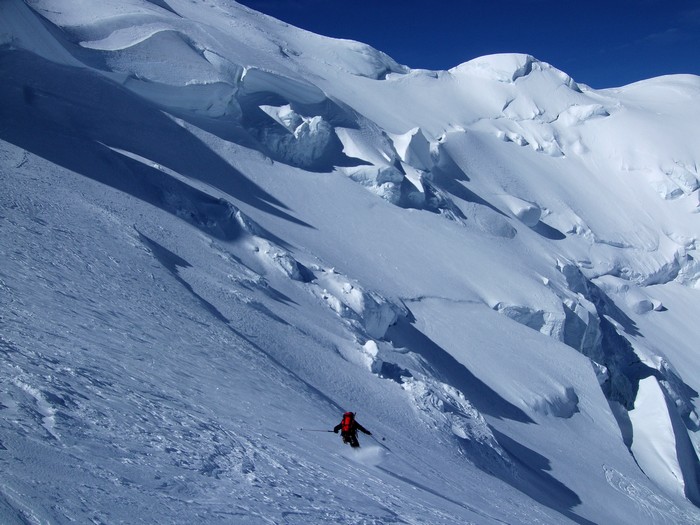 Mont-Blanc : Quelques virages dans une ambiance extraordinaire