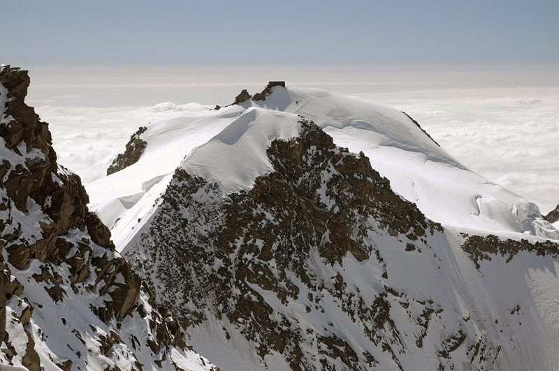 Signalkuppe (Pte Gnifetti) : et la cabane Margherita