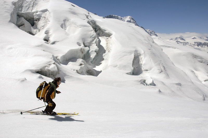 Gornergletscher : Descente ***** depuis le Stockhornpass