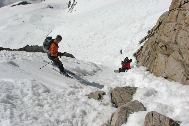 Col du Replat : Sympathique rencontre au sommet.