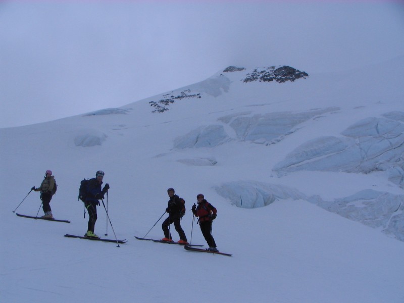 Glacier des Agneaux : Encore bien bouché