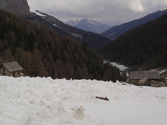 Les grosse avalanches du secte : ... où l'art de connaître le bon emplacement !..