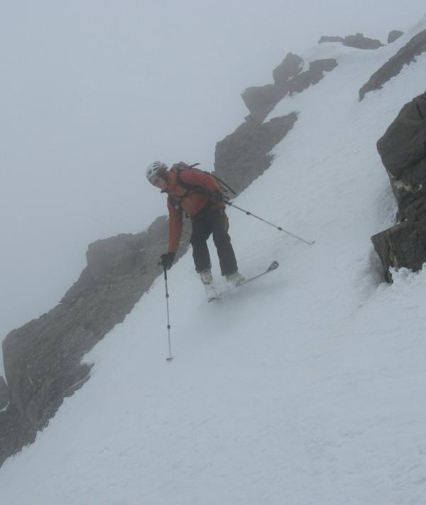 Action : 4 virages plus raides en neige dure pour le fun (cad non obligatoires !)