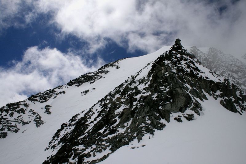 Combin de Boveire : dernière pente pour Denis et Hinrich, moi je bute