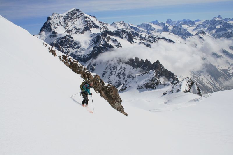 Denis se lâche : 1ère pente bien transfo