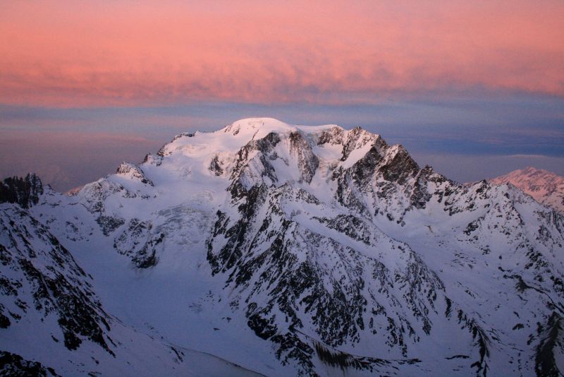 2° lever de soleil : sur le Vélan