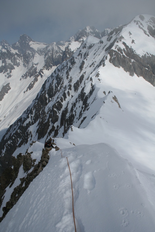 arête : jolie arête aérienne