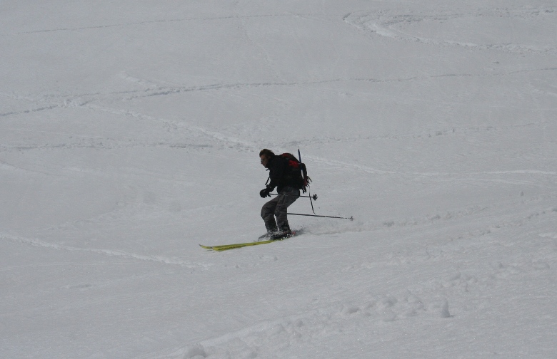 ski soupe : un peu molle mais on s'amuse