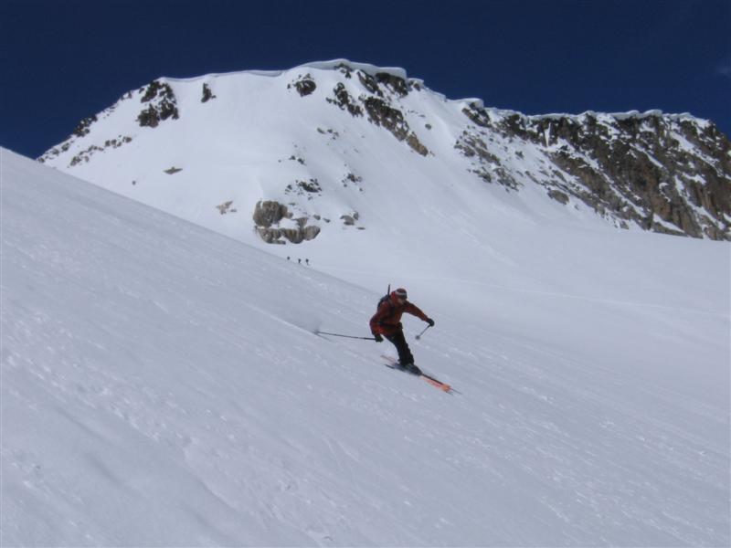 ski facile! : Bonne moquette pour la descente...