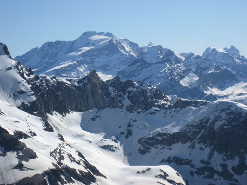 Grand Paradis : Beau paysage du côté de l'Italie.