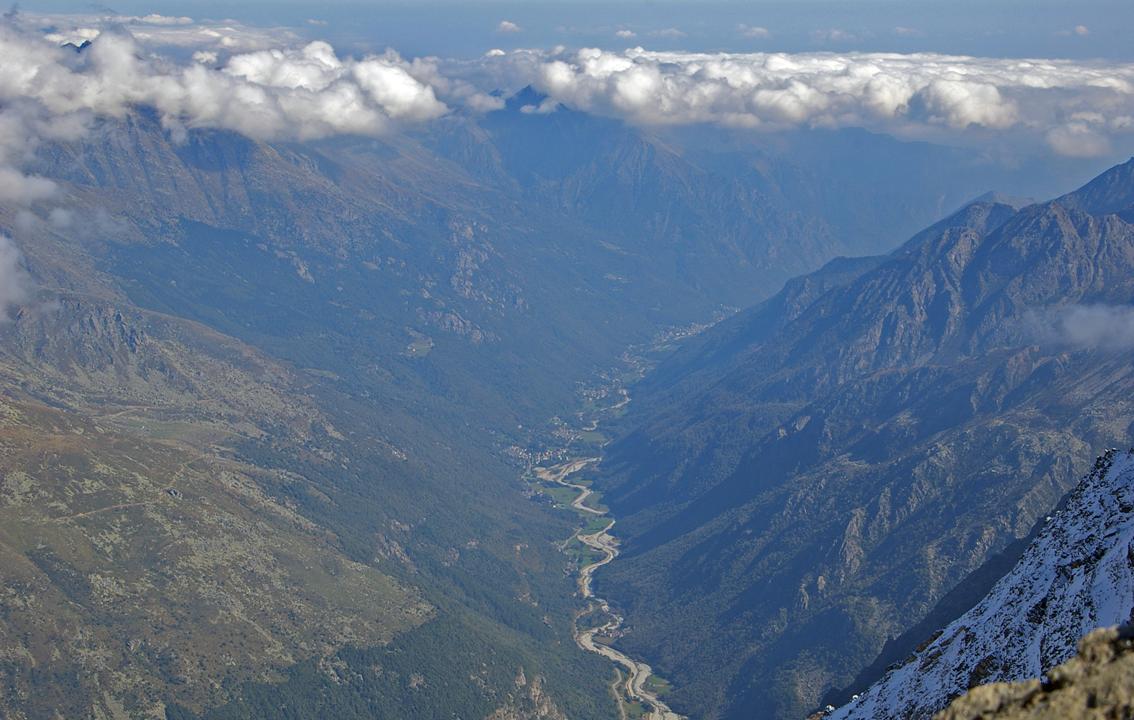 Vallée du Lanzo : Le Val Grande, 2300m + bas. On va prendre une pizza en Italie?