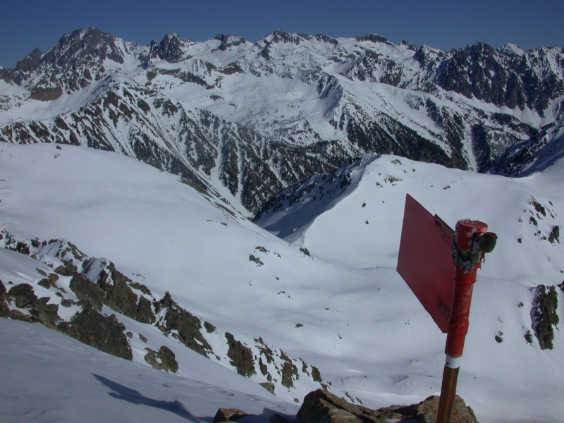 Alpi Marittimi : vue sur le massif de l'Argentera