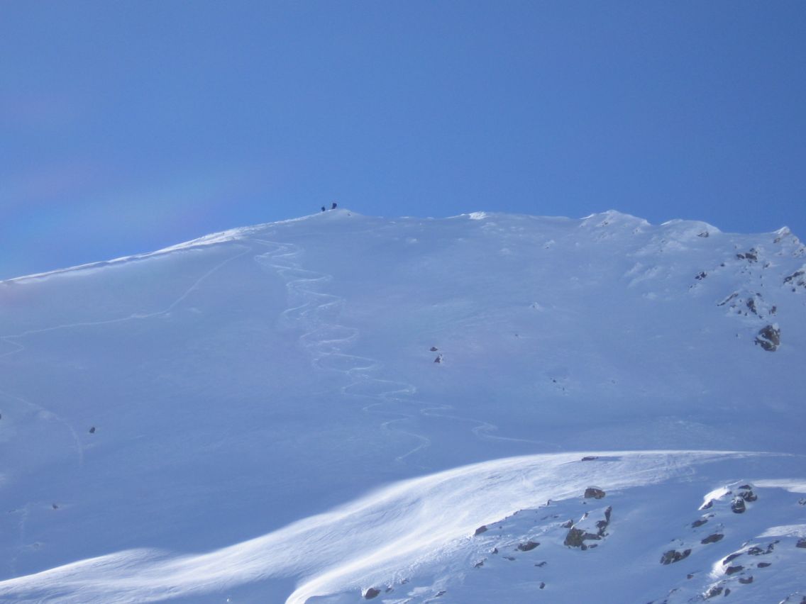 face nord : très bonne neige coté maurienne