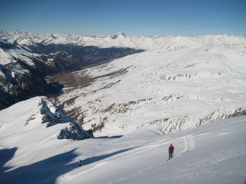 Voie normale : Belle montée panoramique.