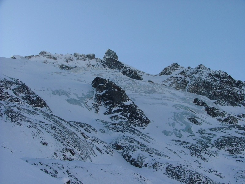 le glacier : Bien bouché