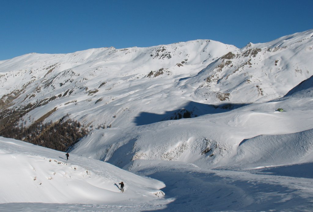 Vallon du Cristillan : De la Crête de Blavette au Rocher Blanc