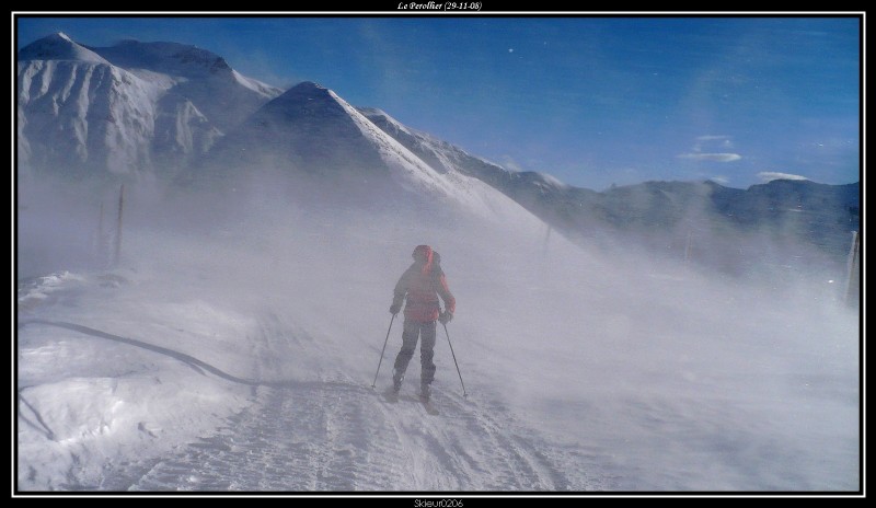 Vent : Vent fort sur les Crêtes.