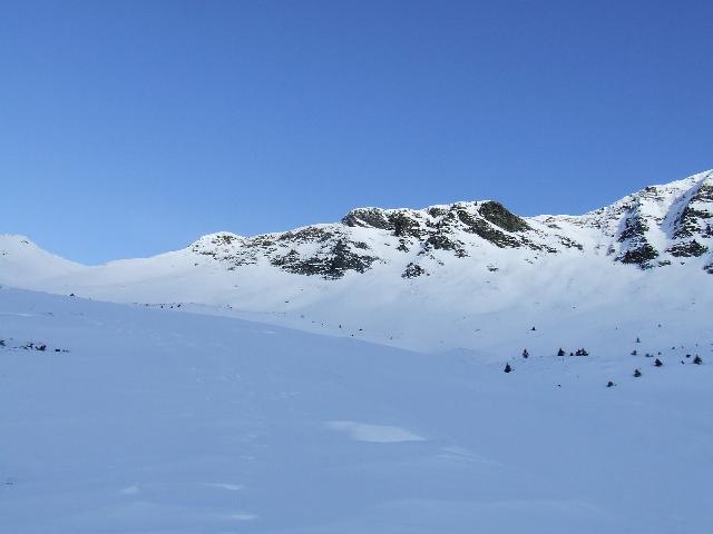 Aiguillette des Houches : seul, l'aiguillette est en vue