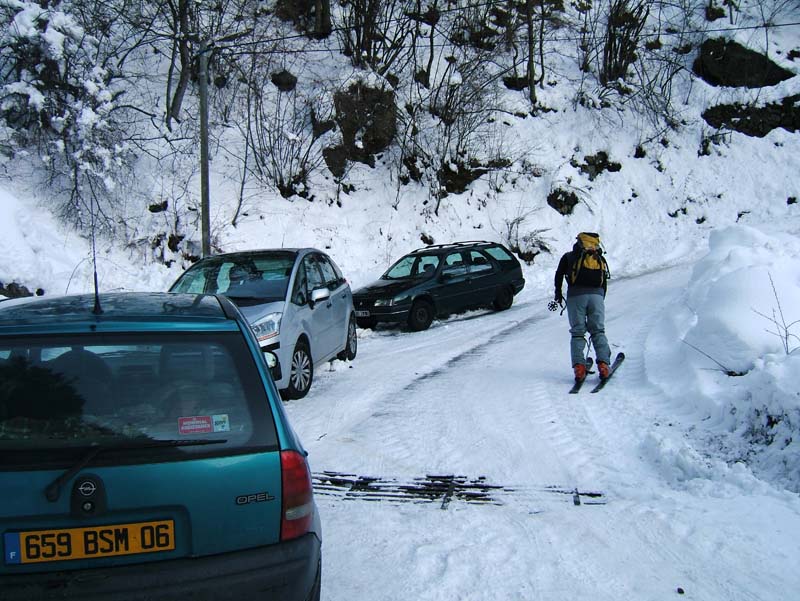 Mt Pépoiri : Départ très froid.