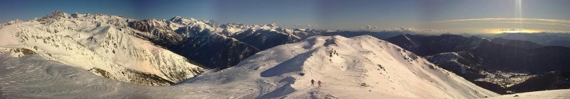 Enneigement : L'enneigement du Mercantour.