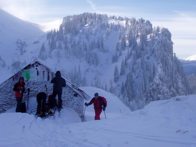 col de Bovinant : Deuxième claque: on commence à comprendre le problème, il ne faut pas s'arrêter longtemps!
