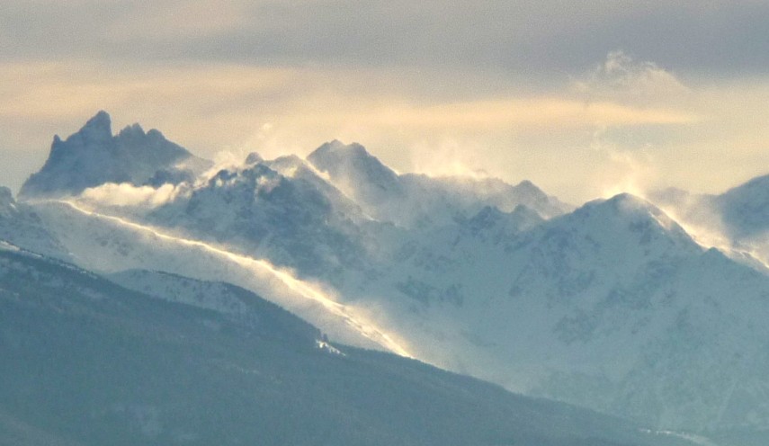 Belledonne : Le mauvais temps arrive ...