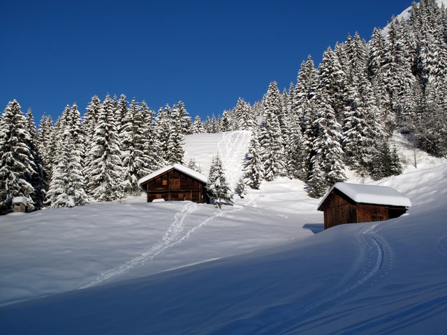 De beaux chalets : Pour le calendrier