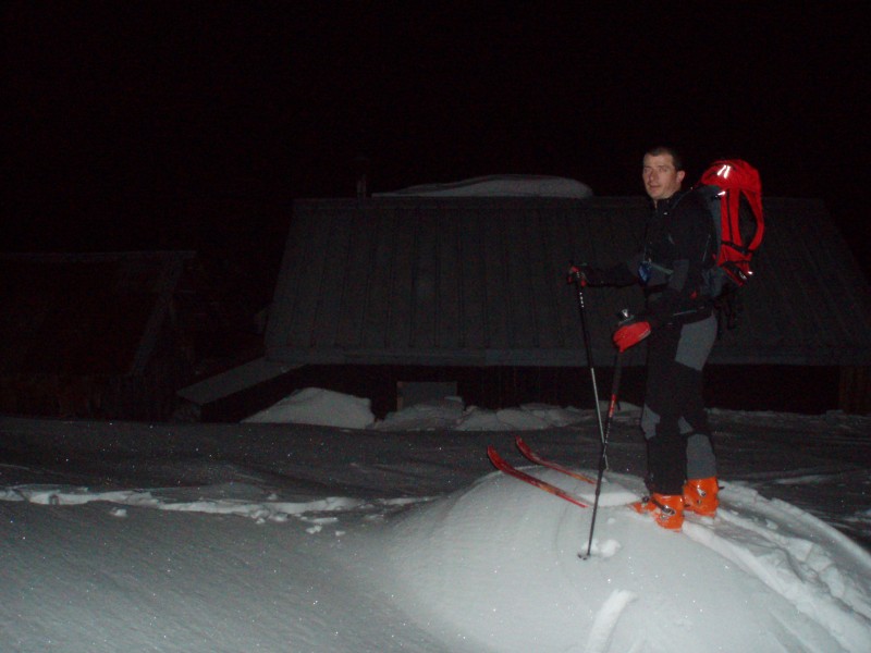 Chalet : Moult chalets sur l'itinéraire.