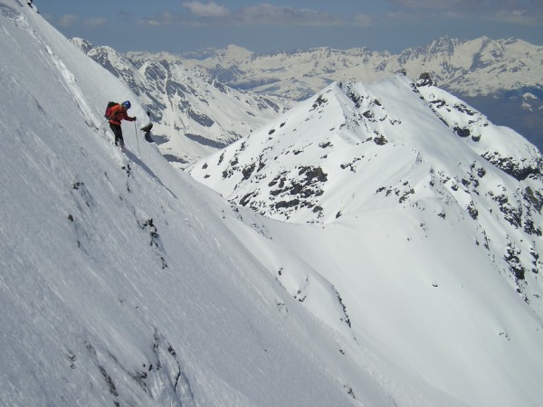 descente : David pshit dans la desente (photo OLE)