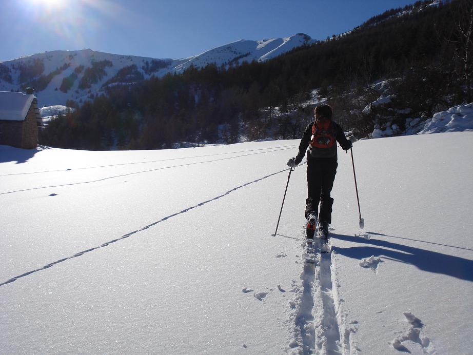 A la trace : Pour un retour sur les skis, dur dur !