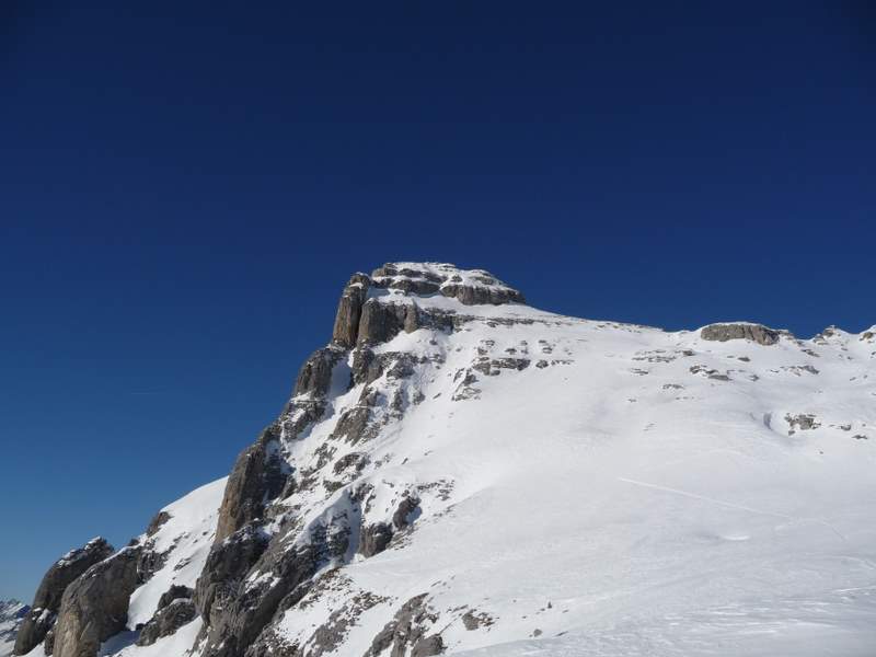 Aiguille de Varan : Aiguille de Varan depuis le col de Barmerousse