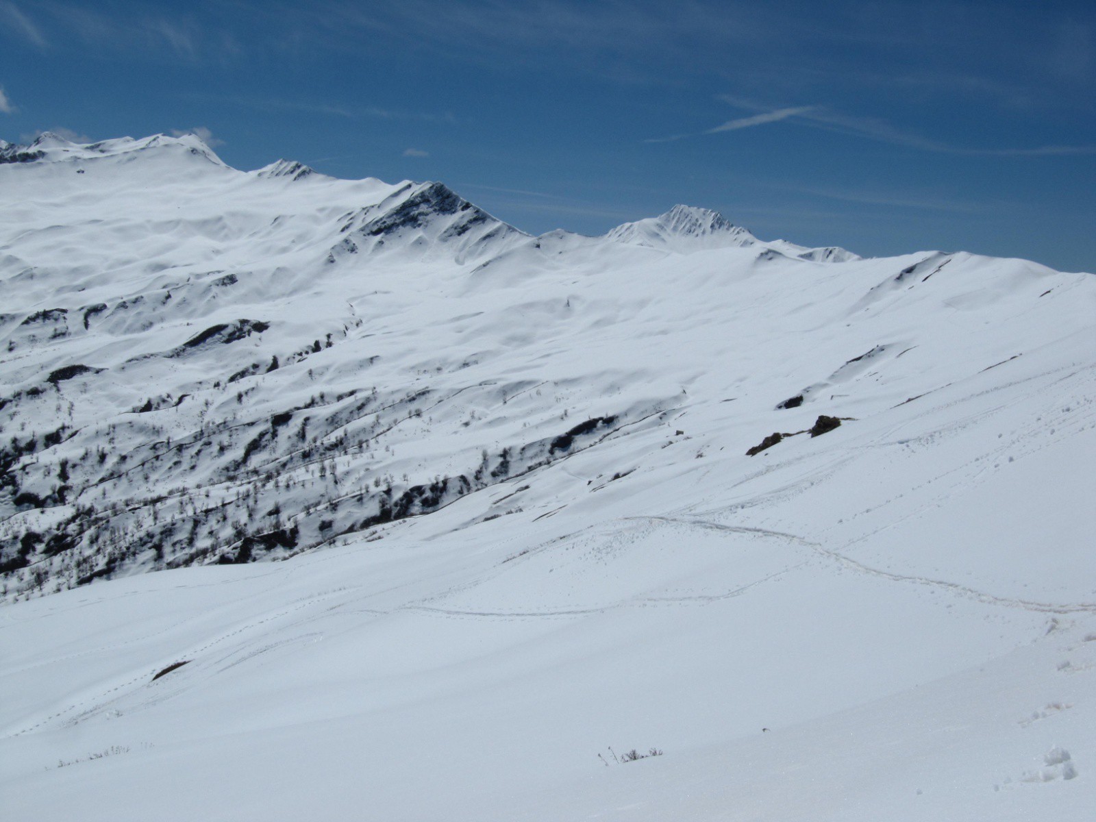 Le secteur skié