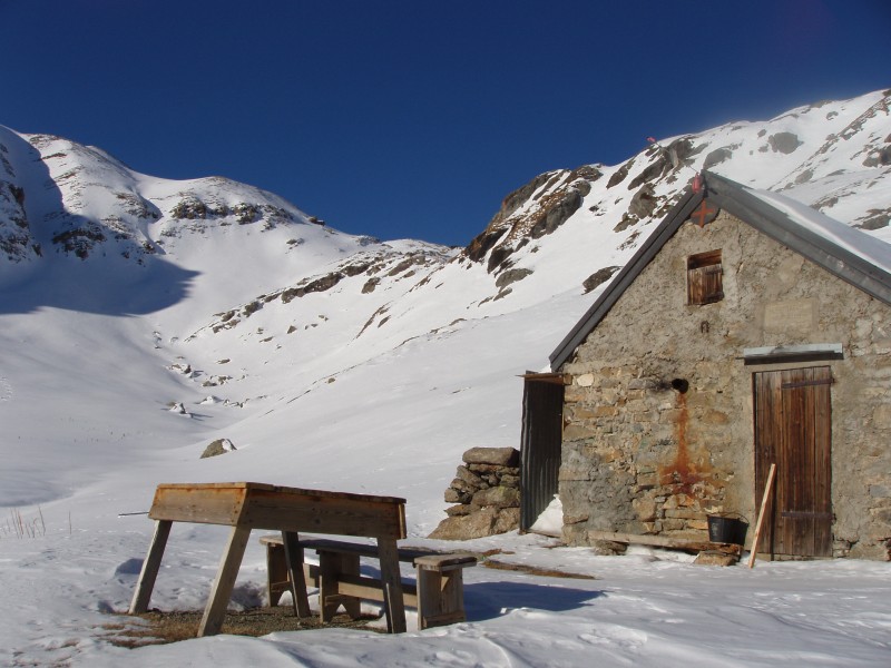 col de la valbuche : chalet de la valbuche