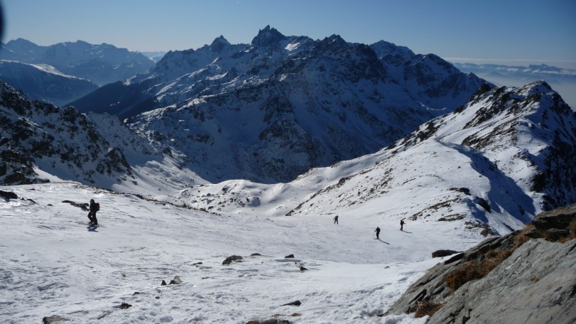 Cime de la Jasse : Noir et glacée