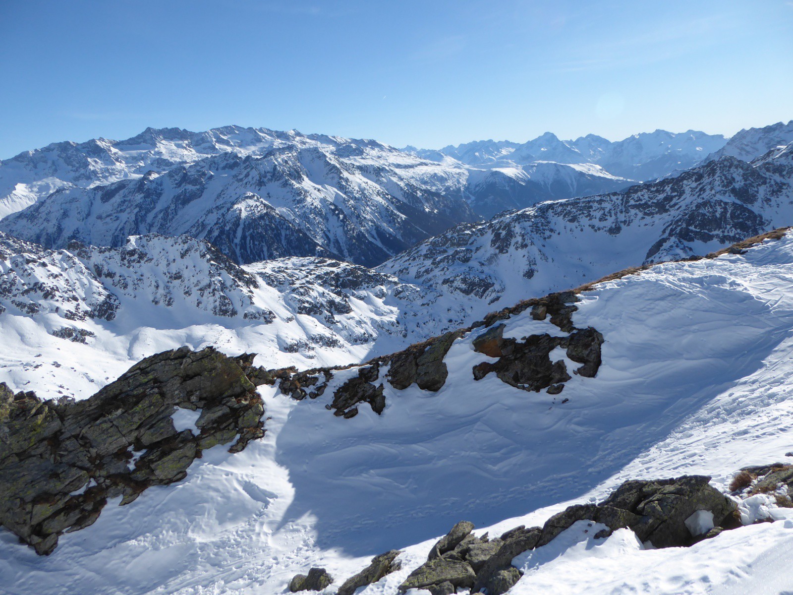 Massif des Grandes Rousses, L'Etendard et le Pic Blanc