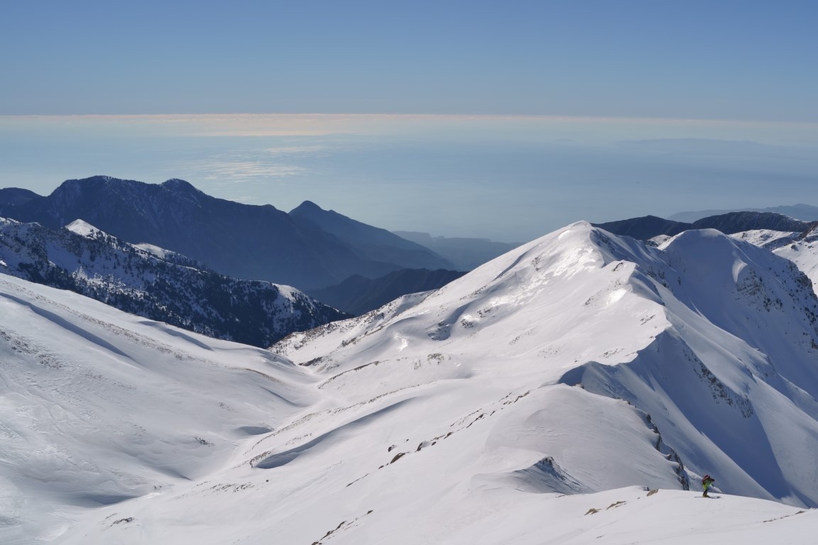 seconde remontée au sommet nord