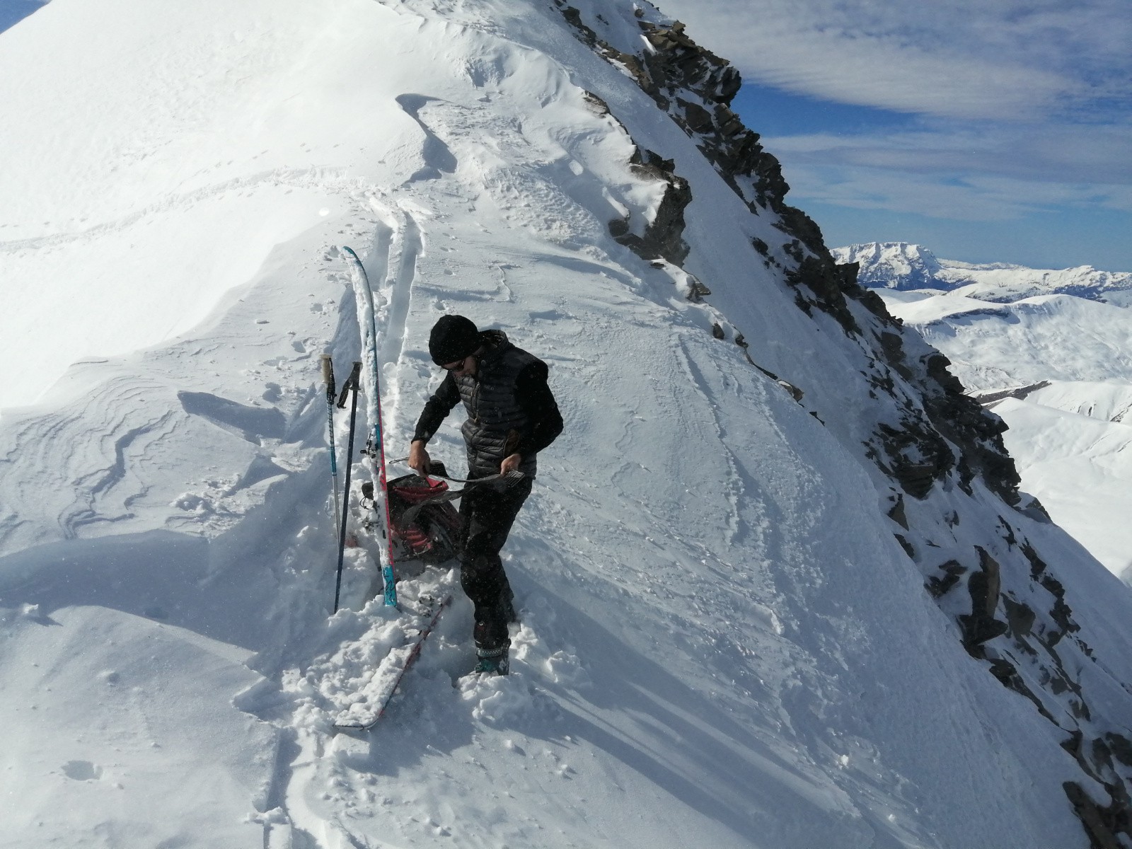 Jeune Jurassien en plein dephoquage 