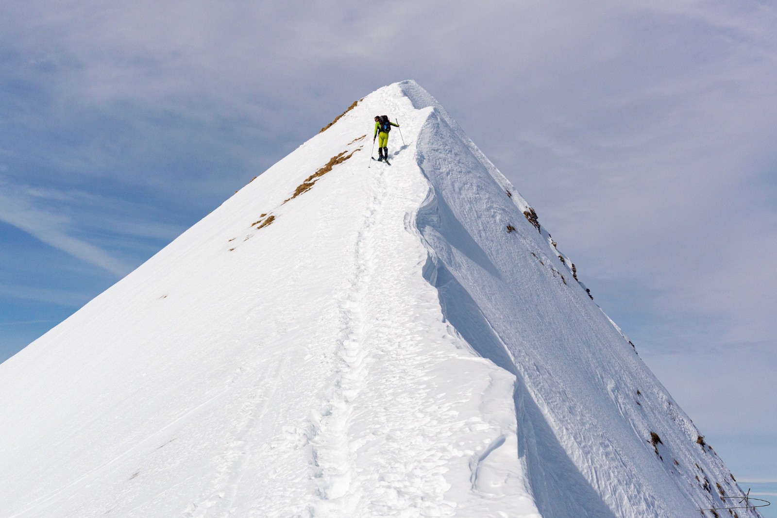 La belle arête du Tardevant.