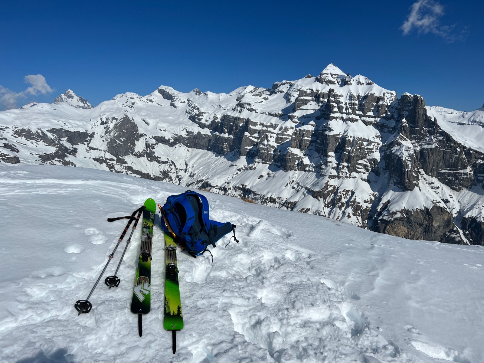 &nbsp;Au sommet de Sans Bet.