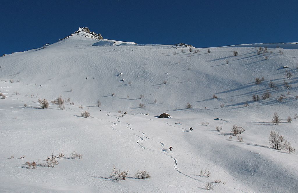 Col de Moussière, combe W