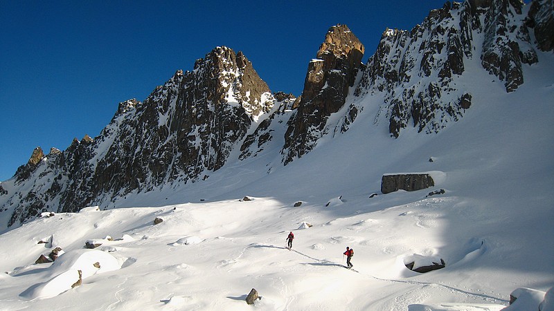 Couloir sans Nom : En vue de l'objectif du jour de pedro