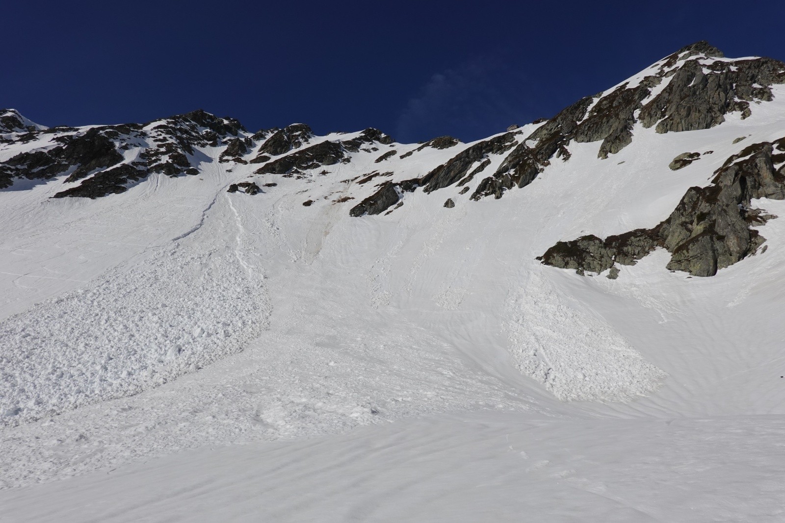 La traditionnelle avalanche