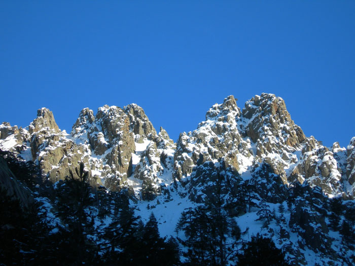 Fin de journée : au dessus de Riviseccu