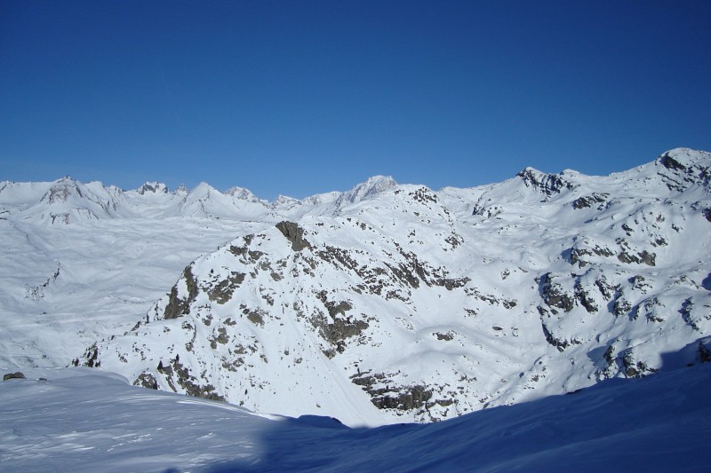 et le Mont Blanc apparait : le sommet approche