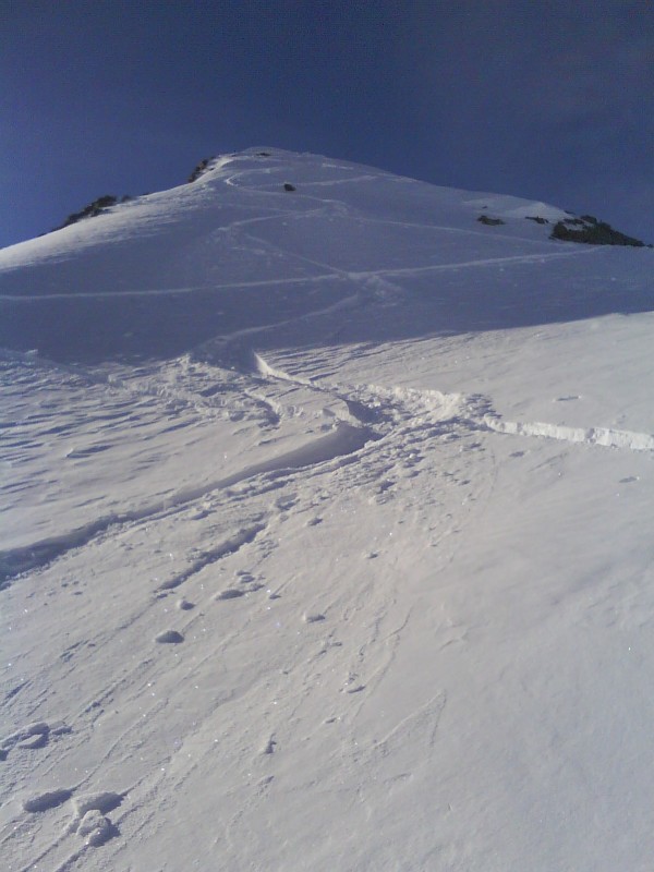 Skiable depuis le sommet! : Bon enneigement