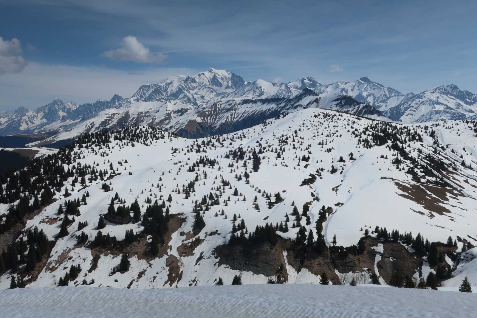 Vue Mt Blanc