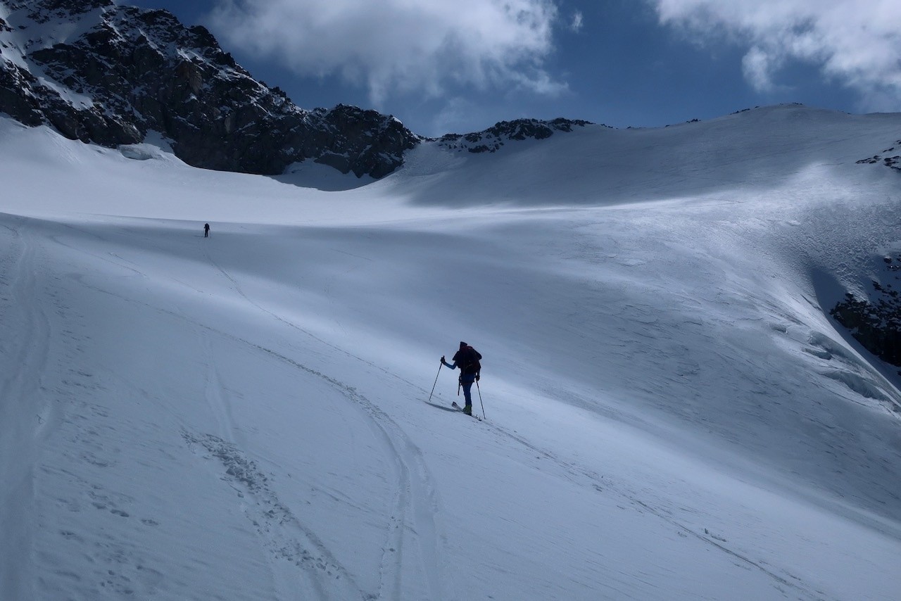 Montée vers le piz Tschiervia
